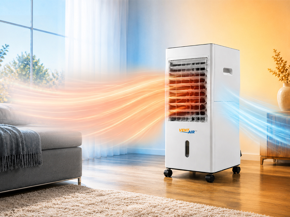 Vent Air Pro White - мобилна система за отопление и охлаждане 