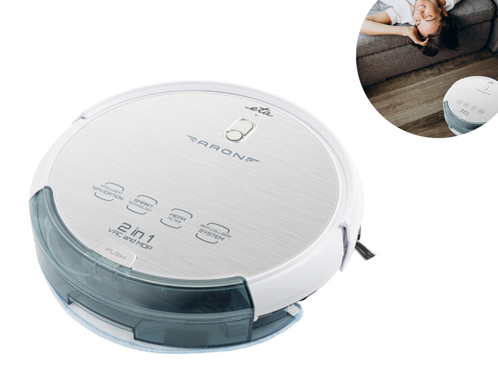 Aron Robot Vacuum Cleaner White - прахосмукачка робот