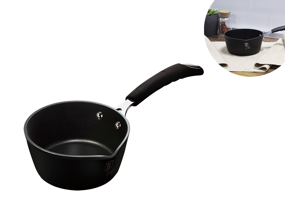 BH6121 Black Professional Sauce Pan - касерола 16 см