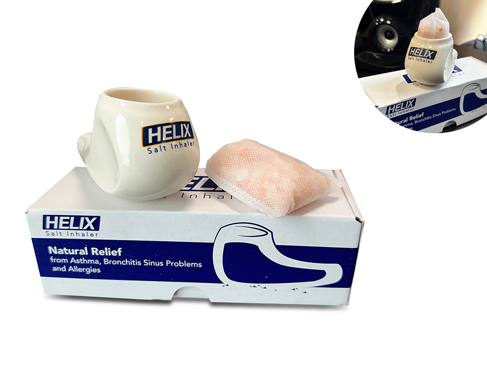 Helix Salt Inhaler - инхалатор за солни кристали