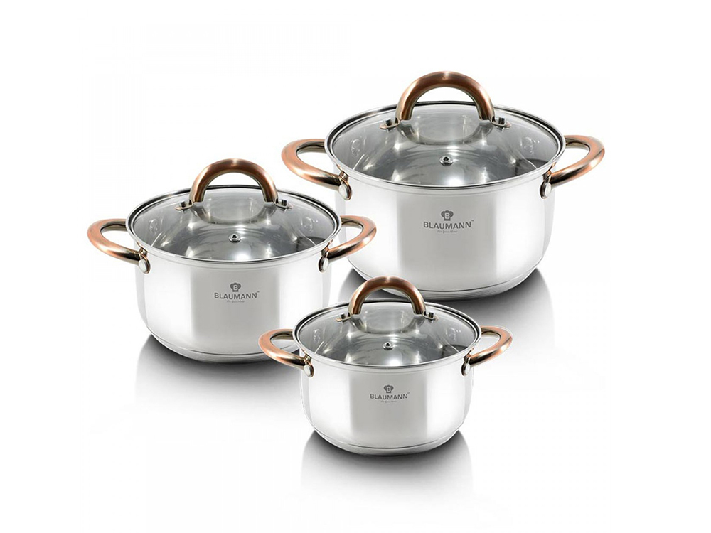 Blaumann BL3247 Gourmet Collection 6 pcs - комплект съдове за готвене
