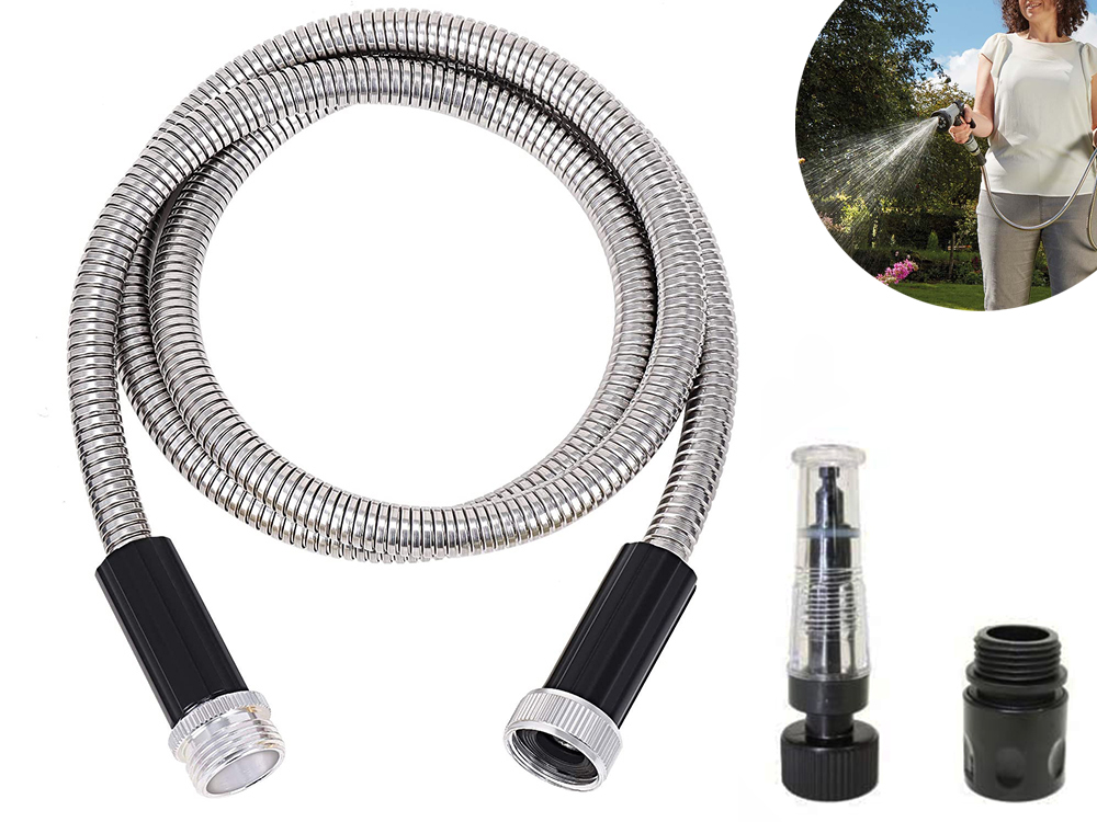 Starlyf Steel Hose - армиран маркуч от неръждаема стомана 7.62 м
