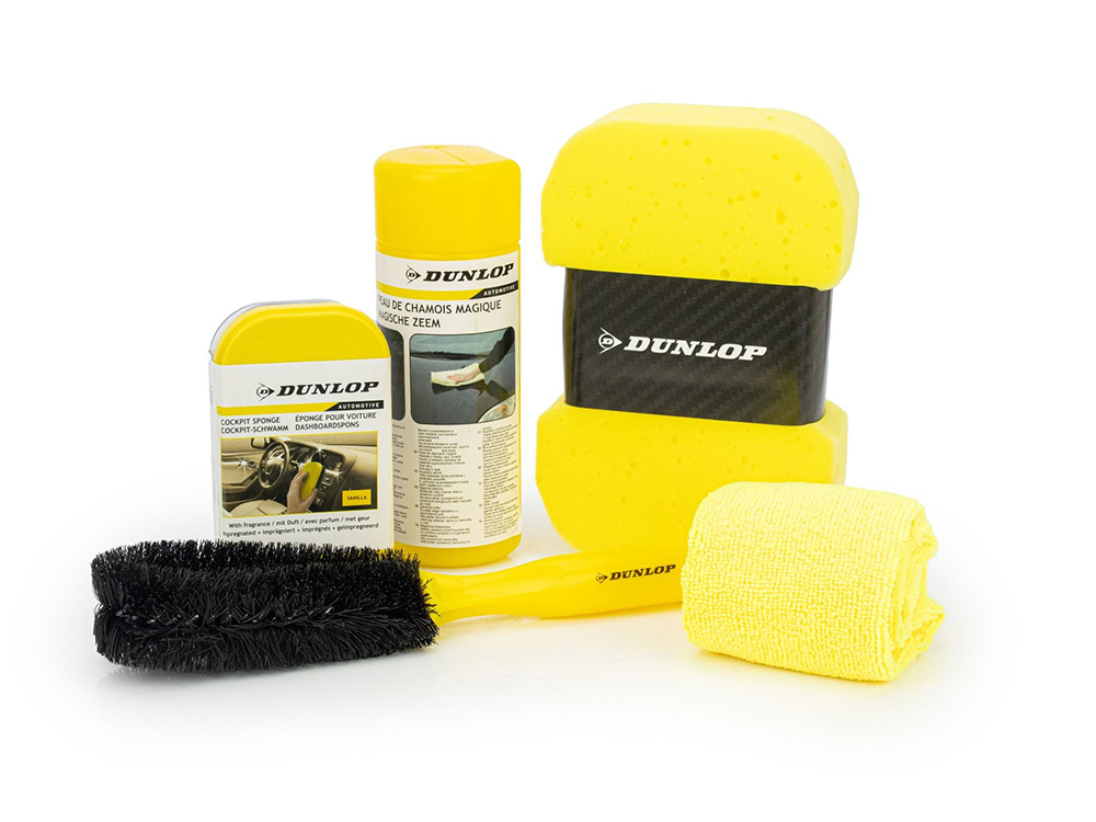Dunlop Car Cleaning Set -  сет за почистване на автомобили 5 части