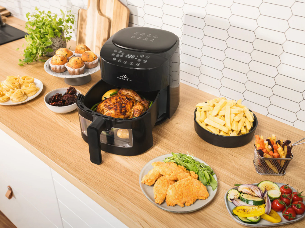 ETA Air Fryer Vista Digi Black - уред за готвене с горещ въздух 4,3 л