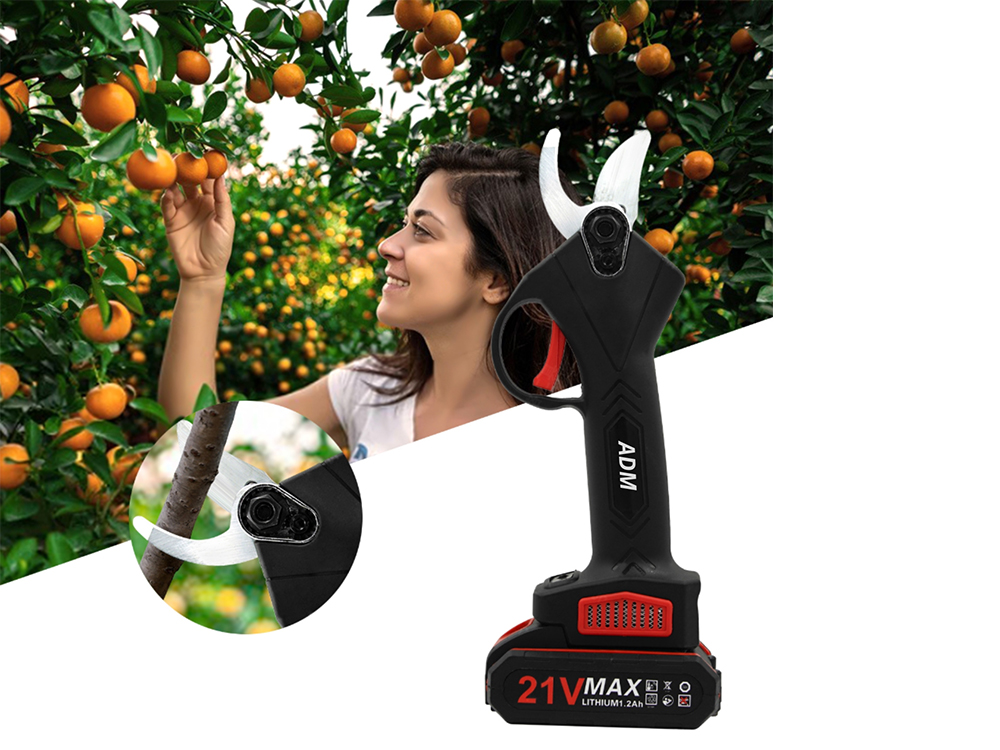 ADM Cordless Electric Pruner - акумулаторни лозарски ножици