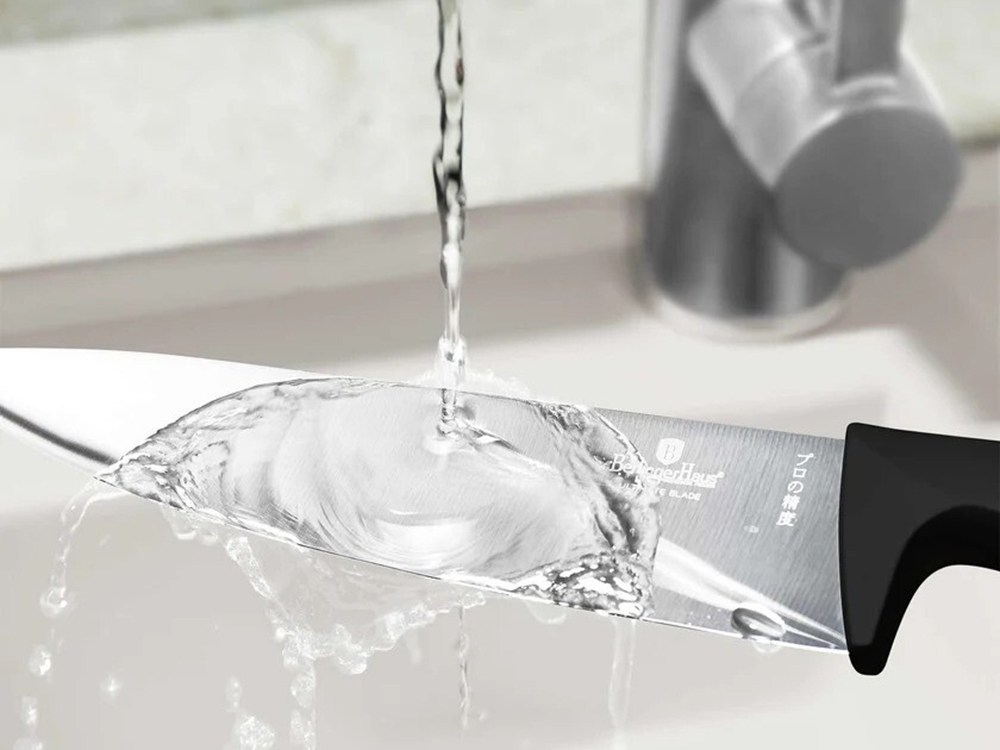 BH2816 Black Silver Chef Knife - шеф нож 20 см