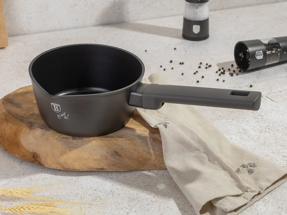 BH8117 Anthracite Sauce Pan - касерола 16 см