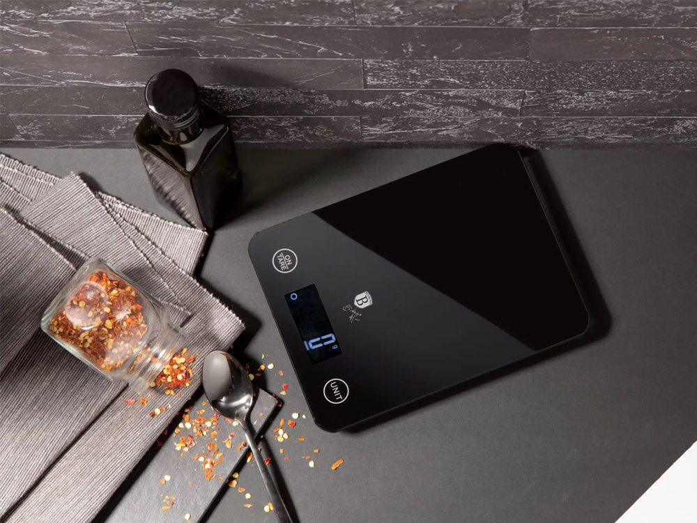 BH9365 Matte Black Kitchen Scale - кухненска везна