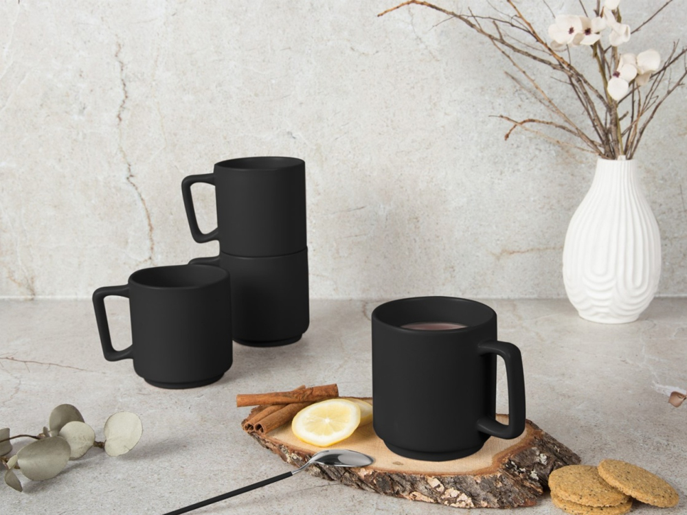 BH10014 Mug Set Matte Collection- керамични чаши 4 бр