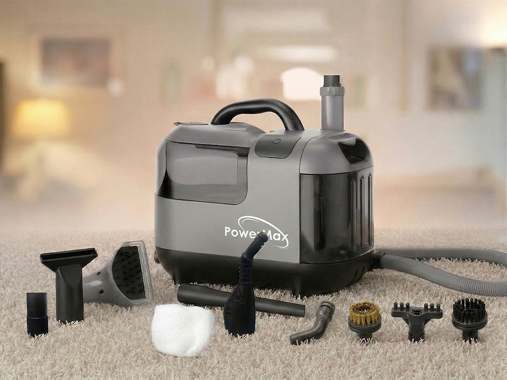 PowerMax Spot & Stain Cleaner 
- система за пране и паропочистване 