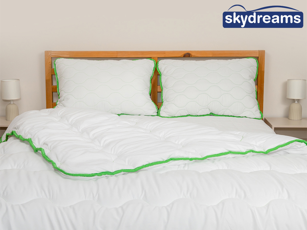 SkyDreams Aloe Vera P&D Set 200/200- комплект завивка + 2 възглавници