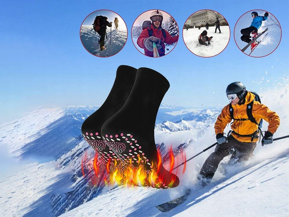 ADM Winter Thermal Socks - турмалинови термо чорапи 
