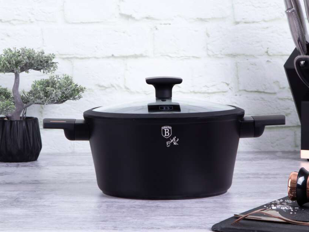 BerlingerHaus BH7087 Monaco Collection Casserole-тенджера с капак 24см