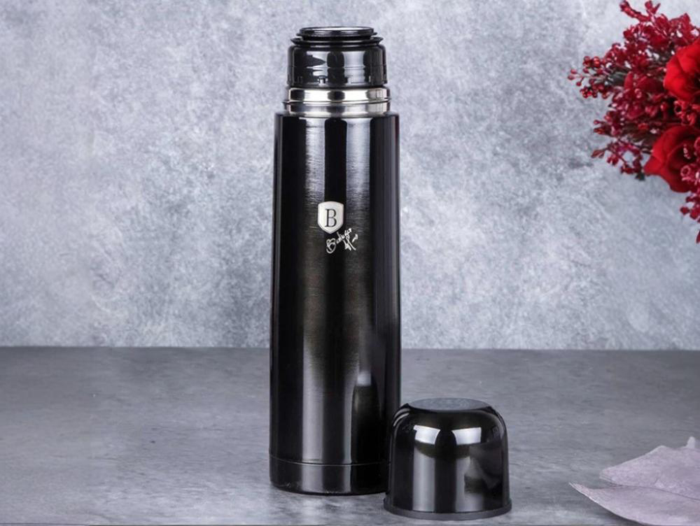 BH8726 Matte Black Thermos - термос 750 мл