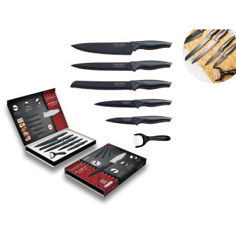 Royalty Line Knife Set CB5 -комплект ножове с незалепващо покритие 5бр
