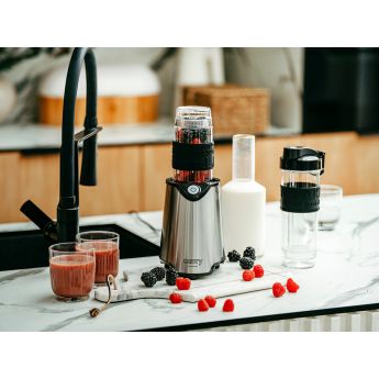 Camry Personal Blender CR4069 Inox - блендер с аксесоари