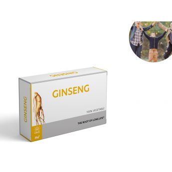 Ginseng 30 caps - хранителна добавка с женшен за силна имунна защита