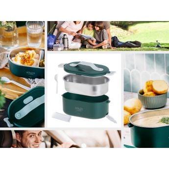 Adler Electric Lunch Box 4505 Green - електрическа кутия за храна