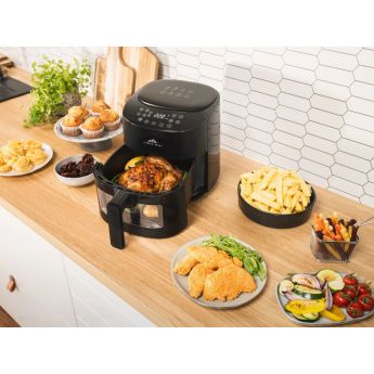 ETA Hot Air Fryer Vista Digi Black - уред за готвене с горещ въздух
