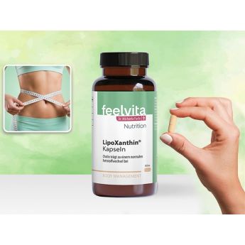 Feelvita LipoXanthin- хранителна добавка за поддържане  нормално тегло