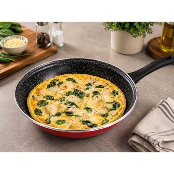 Vitrinor Cerise Frypan 24 cm - стоманен тиган с емайлирано покритие