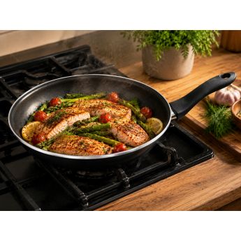 Vitrinor Black Collection Frypan 24 cm - тиган с емайлирано покритие 