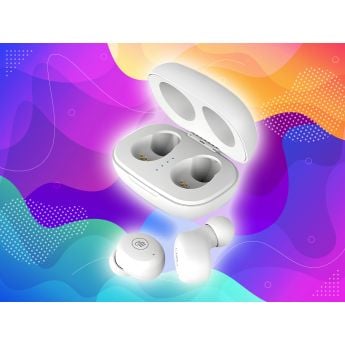 GoGen Headphones TWS Crew White - бели безжични слушалки 