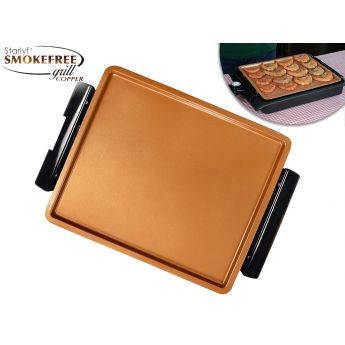 Starlyf Smoke Free Grill Copper Plate - туч плоча с медно покритие