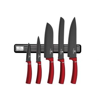 BerlingerHaus BH2534 Knives Set 6 pcs - сет ножове с магнитна поставка