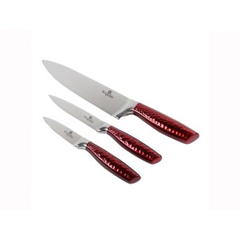 BerlingerHaus BH2464 Burgundy Knives Set 3 pcs - комплект ножове