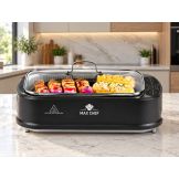 MaxChef Smokeless Grill - бездимен грил с вграден вентилатор