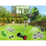 Fast Mower by Rotorazer - мощна акумулаторна косачка 8 в 1 