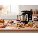 Royalty Line Kitchen Machine Black PKM1600 - кухненски робот