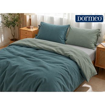 Dormeo Essentials Bedding Set 200/200-двуцветен спален комплект зелен
