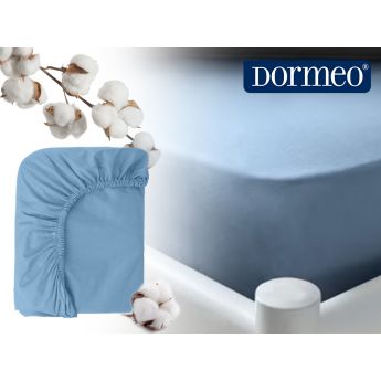 Dormeo Essentials Fitted Sheet GP1 140/200 - памучен чаршаф светло син