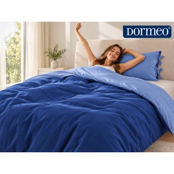 Dormeo Essentials Bedding Set 140/200- двуцветен спален комплект син