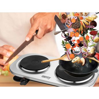 Camry Electric Stove CR6511 - двоен електрически котлон