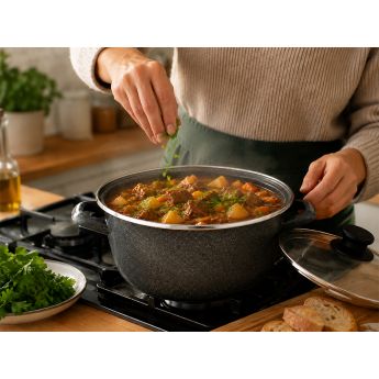 Vitrinor V K2 Casserole 26 cm - тенджера със стъклен капак