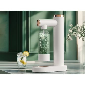 Premium Soda Maker White - машина за газирана вода