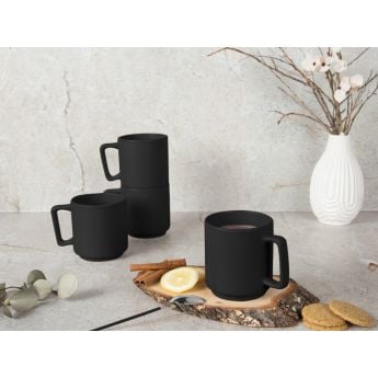 BH10014 Mug Set Matte Collection- керамични чаши 4 бр