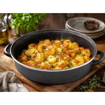 Vitrinor V K2 Low Casserole 30 cm - плитка тенджера овал