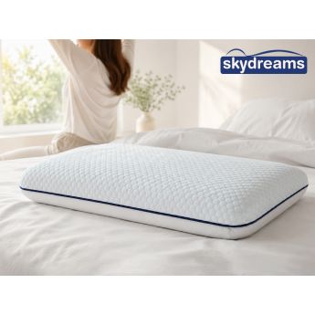 SkyDreams Memoadapt Pillow - мемори възглавница 3 слоя 60/35 см