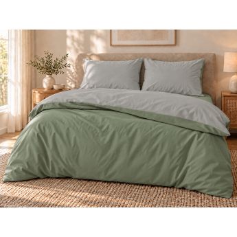 Green/Gray SkyDreams двоен спален комплект 4 части