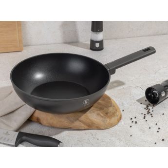 BH8123 Anthracite Wok Frypan - уок тиган 28 см