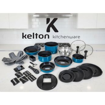 Kelton Complete Stackable Cookware - комплект съдове за готвене